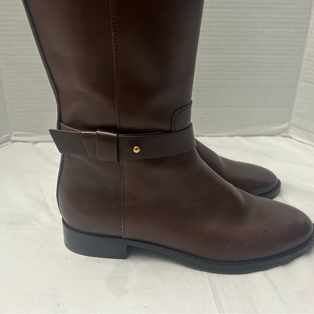 TORY BURCH LEATHER BOOTS - Picture 9 of 14